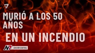 Un hombre de 50 años falleció en un incendio en Las Heras provocado por una explosión [upl. by Mehelhteb]