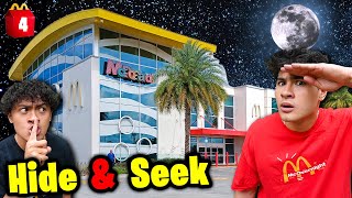 5 DAYS IN WORLDS BIGGEST MCDONALDS HIDE amp SEEK [upl. by Coussoule]