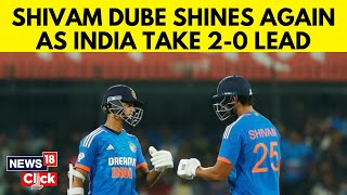 India Vs Afghanistan Highlights 2nd T20I  Shivam Dube Shines Again As IND Take 20 Lead  N18V [upl. by Bough27]