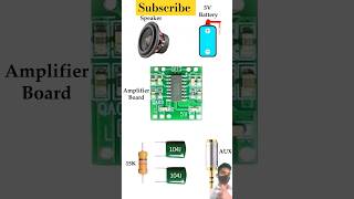 Amplifier Circuit  Bass Booster circuit✅😂shortvideo shortfeed shortsvideo shorts trending [upl. by Marcellus]