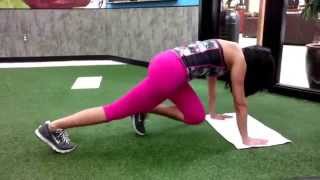 CrossBody Mountain Climbers Exercise for Abs and Obliques Entire Abdominal Region [upl. by Mccoy]