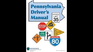 Pennsylvania Drivers Manual Audio Video Book 2024  HD Bookmarked Chapters v0 [upl. by Eugirne]