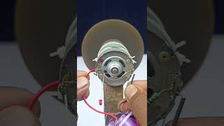 DC Motor Create Energy • 775 Motor Create Energy Showing diy dcmotor experiment motor [upl. by Eiffe]