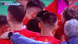 Bojan Miovski Goal North Macedonia vs Armenia 20 Extended Highlights and Goals Today [upl. by Atsuj35]