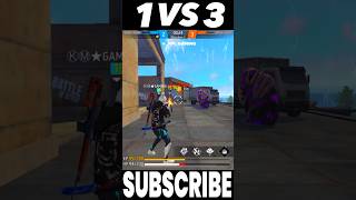 1vs3🤯 Wait For End 🎯 FREE FIRE 🔥 viral shorts ytshorts trending [upl. by Sperling]