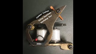 The tattoo machine workshop at camber custom coil tattoo machines tour [upl. by Enatan572]