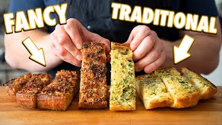 Perfect Homemade Garlic Bread 3 Ways [upl. by Rickart]