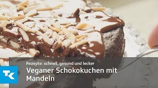 Veganer Schokokuchen mit Mandeln [upl. by Aikas]