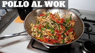 SALTEADO de POLLO con Verduras ◼️ ⛩️ WOK de POLLO Estilo CHINO 🍗⛩️  William Priets [upl. by Dlanger663]