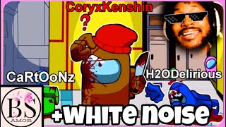 CoryxKenshin Among Us  White Noise Sounds To Sleep To  CoryxKenshin Marathon [upl. by Rey]