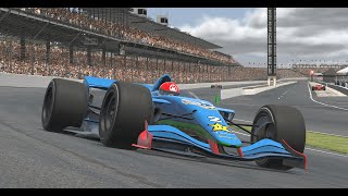 iRacing Dallara IR01 at Indianapolis Motor Speedway [upl. by Isma51]