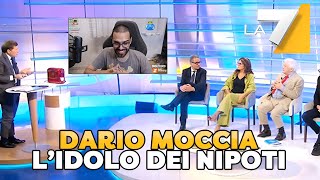 Dario Moccia citato su LA7  L’Idolo di Tutti i Nipoti dItalia [upl. by Tymes]