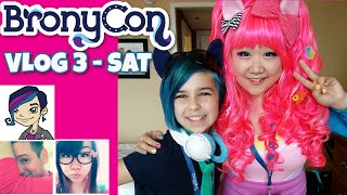 BronyCon VLOG 3  Chad Alan and Dollastic  Meeting Fans and Cosplay  My Little Pony Convention [upl. by Asilim]