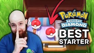 Pokemon Brilliant Diamond Gameplay Part 1  Picking THE BEST Starter [upl. by Hasin]