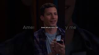 brooklyn 99 jake proposes to amy [upl. by Clovah]