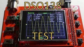 DSO 138  testy mini oscyloskopu [upl. by Gilder419]