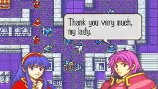 Fire Emblem The Sword of Seals Lilina and Wendy Support Conversations [upl. by Yuria]