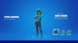 EVERYONE Can Now Get The SURF STRIDER Skin For FREE How To Get The Fortnite SPLASH DAMAGE BUNDLE [upl. by Iman]