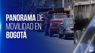 Así está la movilidad en Bogotá por el paro camionero [upl. by Duer643]