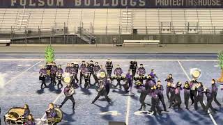 Woodcreek HS Drumline “Hexed” Folsom Competition 11224 1 [upl. by Yerffej]