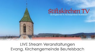 Gottesdienst am 24 November 2024 1000 aus der Stiftskirche Beutelsbach [upl. by Fanning695]