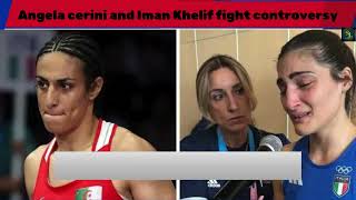 Paris Olympics 2024 Controversy Imane Khelif fight vs Angela Carini fight [upl. by Oni]