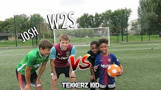 TEKKERZ KID vs W2S  Bro vs Bro Woodwork Challenge [upl. by Assenar722]