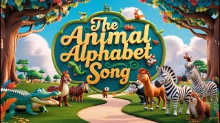 The Animal Alphabet Song nurseryrhymes animalsong bedtimestoriesmovie learninganimals [upl. by Even]