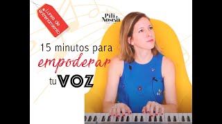 15 Minutos para generar poder en tu voz Lunes de entrenamiento vocal [upl. by Flyn728]