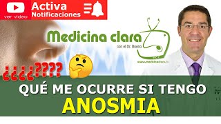 Anosmia 👃 Falta de olfato No oler No detectar olores  Medicina Clara [upl. by Marshall]