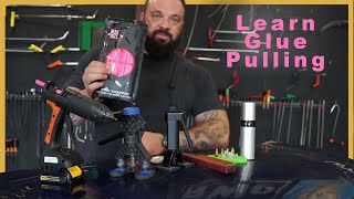 Glue Pulling Dents  PDR For Beginners  Free ToolsFree Lesson [upl. by Ayotaj31]