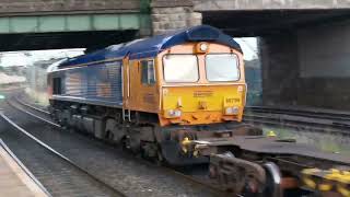 66799 6v02 Carlisle Yard  Marchwood MOD 16th July 2024 [upl. by Asilana896]