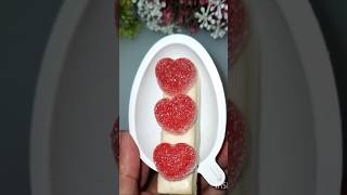 Coco Fudge  Heart juzt jelly Popsicle 🍡 shorts youtubeshorts [upl. by Dlonyer84]