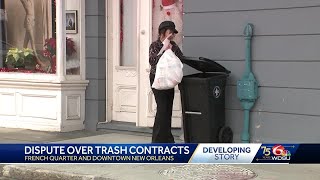 New Orleans leaders call for rebid of French Quarter and downtown trash contracts [upl. by Vrablik]