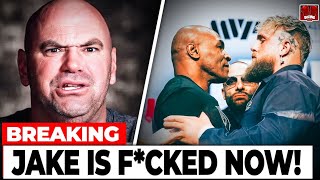 Dana White DESTROYS Mike Tyson VS Jake Paul Boxing Fight  Boxing [upl. by Aielam]