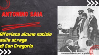 Antonino Saia pentito del clan dei cursoti parla della Strage di San Gregorio [upl. by Lad]