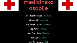 NEMACKI JEZIK ZA MEDICINSKO OSOBLJE NEGOVATELJE PRVI DEO [upl. by Sitnik264]