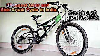 Cheapest Gear amp Disk Break Cycle in India  Hero Sprint Next 26t 18 Speed Cycle  ReviewBest Price [upl. by Asaert]