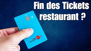 Tickets restaurant  vers la fin de leur usage pour les courses en 2025 [upl. by Domini]