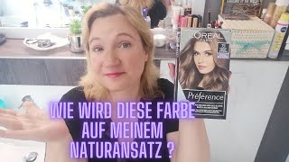 Loreal Preference 71 wie wird diese Haarfarbe auf meinem Naturansatz [upl. by Dzoba130]