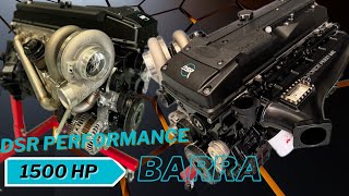 1500HP Ford Barra built by DSR Performance [upl. by Yatnahs]