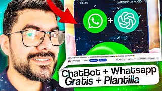 COMO usar ChatGPT en WhatsApp FACIL Tutorial mejorando la atención al cliente [upl. by Mac]