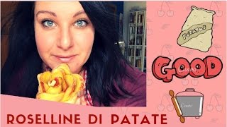 ROSELLINE DI PATATE e PASTA SFOGLIA IN 5 MINUTI [upl. by Ailecec]