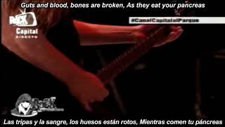 Cannibal Corpse  Edible Autopsy LIVE subtitulada en español Lyrics [upl. by Ris]