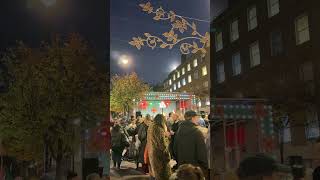 Marylebone all set to on Christmas light todayMarylebone village christmas christmaslights [upl. by Ycnaffit]