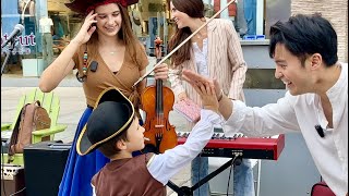 Pirates Of The Caribbean  Karolina Protsenko amp Ray Chen Violinist [upl. by Canning]