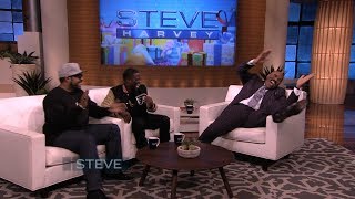 Surprise Ice Cube amp Kevin Hart in disguise  STEVE HARVEY [upl. by Zilvia124]