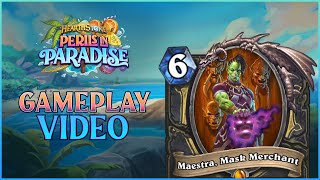 Perils in Paradise Gameplay Video  Maestra Mask Merchant [upl. by Noirred]