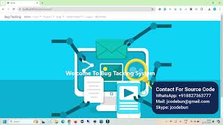 Bug Tracking Project in Spring Boot Hibernate JPA MYSQL with source code and project report [upl. by Nasaj]