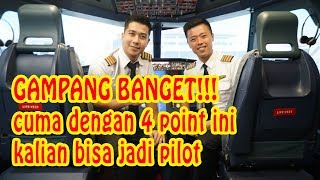 CARA MUDAH JADI PILOT BARENG KAPTEN VINCENT [upl. by Ognimod]